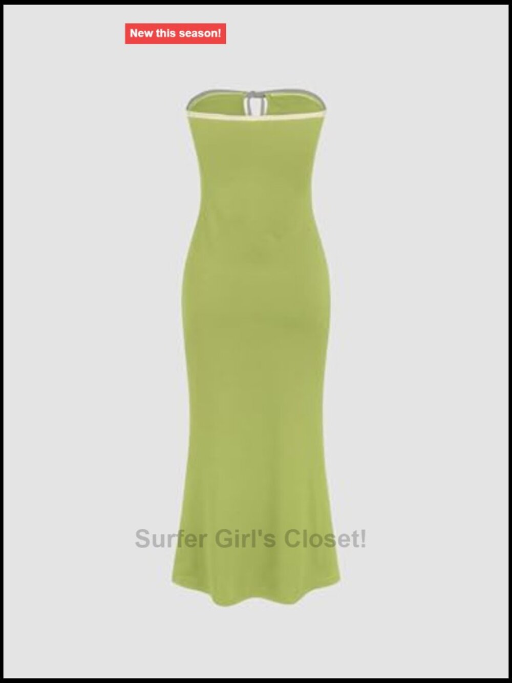 CIDER Strapless Ruched Bodycon Midi Dress Knotted Tie Cocktail Party - Picture 5 of 6